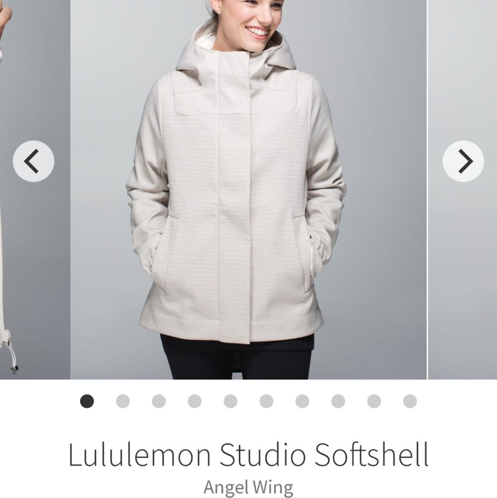 Lululemon studio softshell jacket